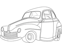 1946 plymouth de luxe cuope