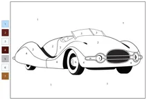 1947 norman timbs special — розфарбуй за номерами
