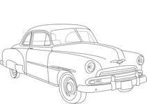 1951 chevrolet deluxe coupe