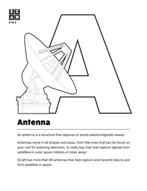 A — антена