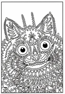 A cat in gothic style