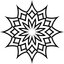 Абстрактна квітка