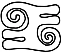 Adinkra symbol kwatakye atiko