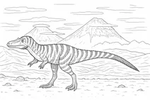 Alioramus altai dinosaur