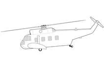 Американський вертоліт берегової охорони sikorsky hh-52