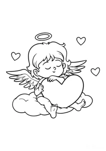 Little angel with a big heart