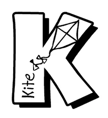 Англійська літера к – це kites “повітряні змії