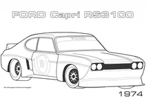 Авто 1974 ford capri rs3100