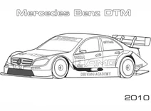 Авто для кузовних перегонів 2010 mercedes-benz dtm