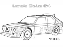 Авто для ралі 1985 lancia delta s4