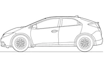 Авто honda civic 5-door 2013