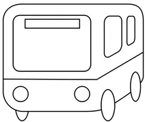 Автобус емодзі