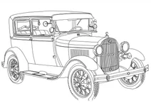 Автомобіль 1928 ford model a