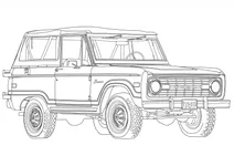 Автомобіль 1966 ford bronco