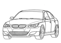 Автомобіль bmw m5 e60