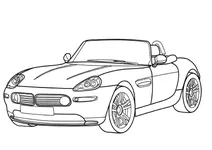 Автомобіль bmw z8 кабріолет