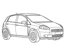 Автомобіль fiat grande punto 3d ( укр. фіат гранде пунто 3d )