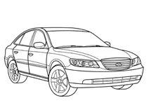 Автомобіль hyundai grandeur ( укр. хюндай гранде)