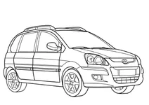 Автомобіль hyundai matrix ( укр. хюндай матрікс)