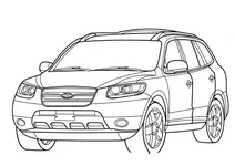 Автомобіль hyundai santa fe ( укр. хюндай санта фе)