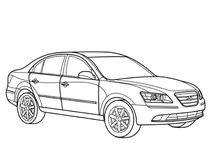 Автомобіль hyundai sonata ( укр. хюндай соната)
