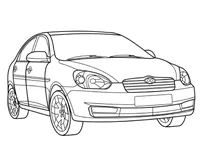 Автомобіль hyundai verna ( укр. хюндай верна)