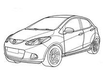 Автомобіль mazda 2 ( укр. мазда 5 )