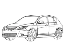 Автомобіль mazda 3 hatchback ( укр. мазда 3 хетчбек)