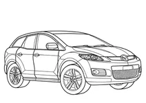 Автомобіль mazda cx-7 ( укр. мазда cx-7 )