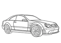 Автомобіль mercedes clk class ( укр. мерседес clk class )