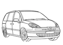 Автомобіль-мінівен peugeot 807 (укр. пежо 807 мінівен)