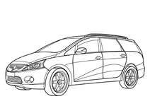 Автомобіль mitsubishi grandis (укр.міцубіші грандіс)