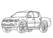 Автомобіль mitsubishi l200 (укр. міцубіші l200)
