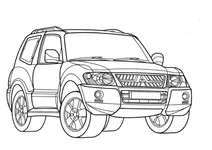 Автомобіль mitsubishi montero (укр.міцубіші монтеро)
