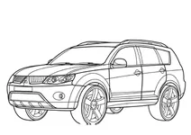Автомобіль mitsubishi outlander (укр.міцубіші аутлендер)