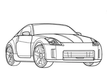 Автомобіль nissan 350z (укр. ніссан 350z)