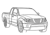 Автомобіль nissan frontier (укр. ніссан фронтіер)