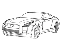 Автомобіль nissan gt-r (укр. ніссан gt-r)
