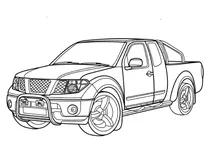 Автомобіль nissan navara (укр. ніссан навара)