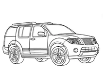 Автомобіль nissan pathfinder (укр. ніссан патфайндер)