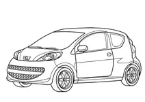 Автомобіль peugeot 107 (укр. пежо 107)