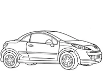 Автомобіль peugeot 206 cc (укр. пежо 206 cc)