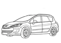 Автомобіль peugeot 307 sw (укр. пежо 307 sw)