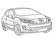 Автомобіль peugeot 308 gt (укр. пежо 308 gt)