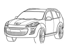 Автомобіль peugeot 4007 (укр. пежо 4007)