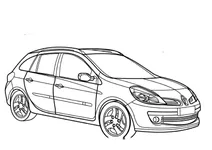 Автомобіль renault clio estate (укр. рено кліо істейт)