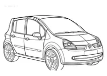 Автомобіль renault modua (укр. рено модуа)
