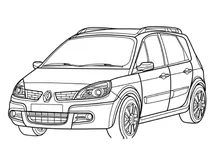 Автомобіль renault scenic (укр. рено сценік)