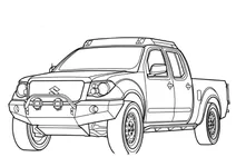 Автомобіль suzuki equator (укр. сузукі екватор)