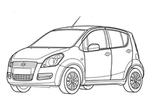 Автомобіль suzuki splash (укр. сузукі сплеш)